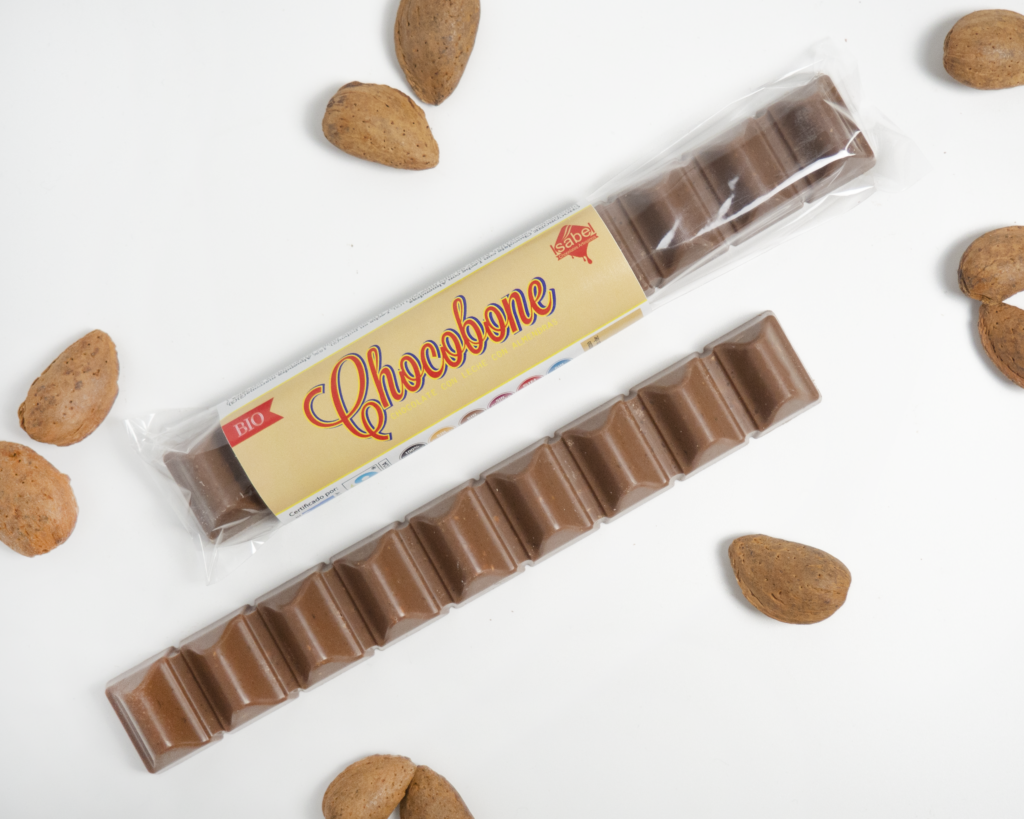 Chocobone BIO de Chocolate con Almendras