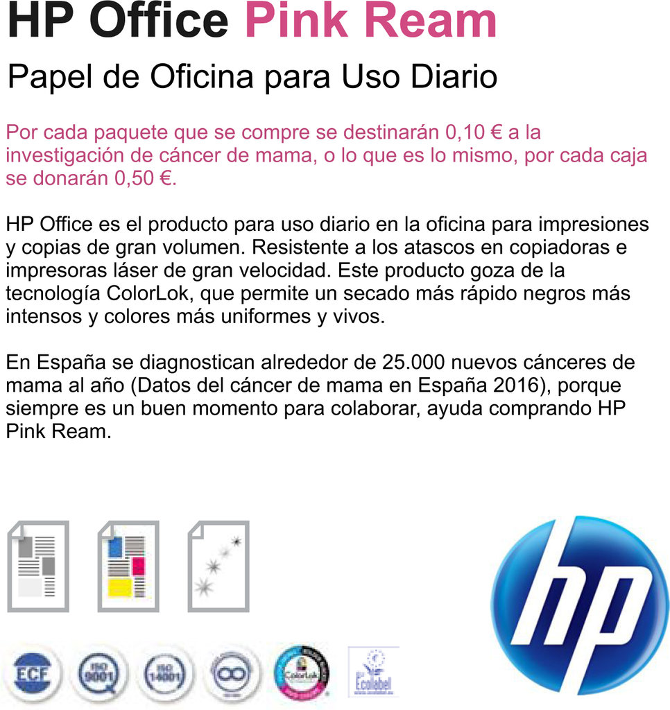  Papel A4 Office Pink