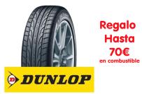 Neumáticos Dunlop.